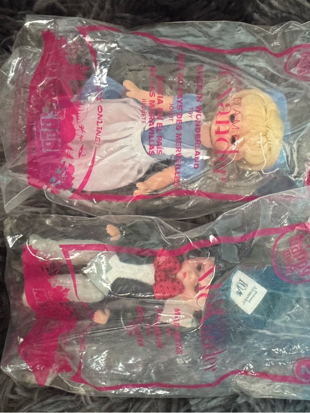 2010 MADAME ALEXANDER alice in wonderland TOYS set of 2